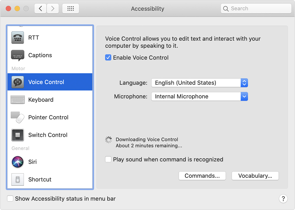 voice control reverb for mac